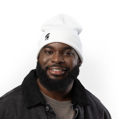 Spartan Embroidered Beanie - A Spiritual Warrior