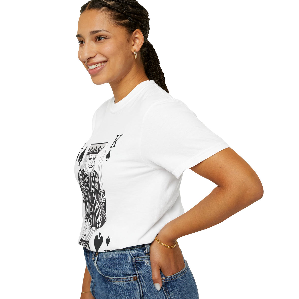 King of Spades T-Shirt - Playing Card Graphic Tee