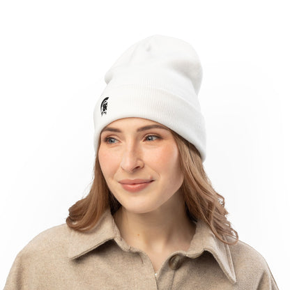 Spartan Embroidered Beanie - A Spiritual Warrior