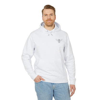 Wholeness Bee Hoodie — Minimal Back Graphic Pullover