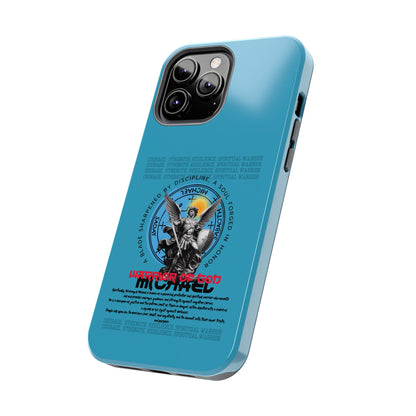 Tough Phone Cases: Inspirational Quote Phone Case, Gift for Strength Lovers, Durable Steel Blue Phone Case, Protective Case for Men & [...]