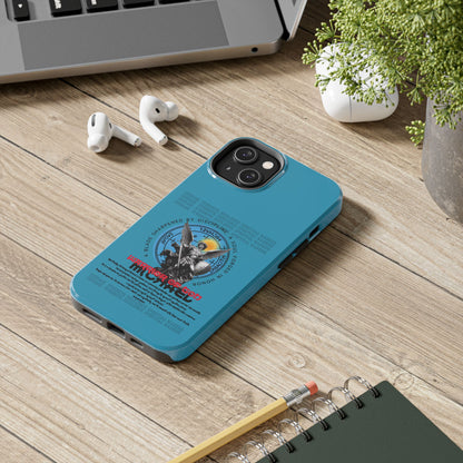 Tough Phone Cases: Inspirational Quote Phone Case, Gift for Strength Lovers, Durable Steel Blue Phone Case, Protective Case for Men & [...]